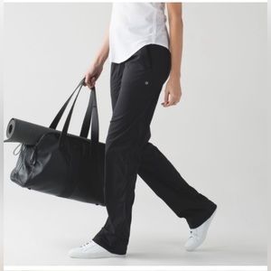 🍋 Lululemon Dance Studio Wide Leg Pants Navy Size 8